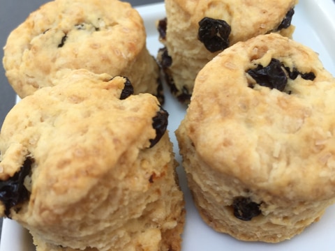 ノンバター!アーモンドプードル入りスコーン